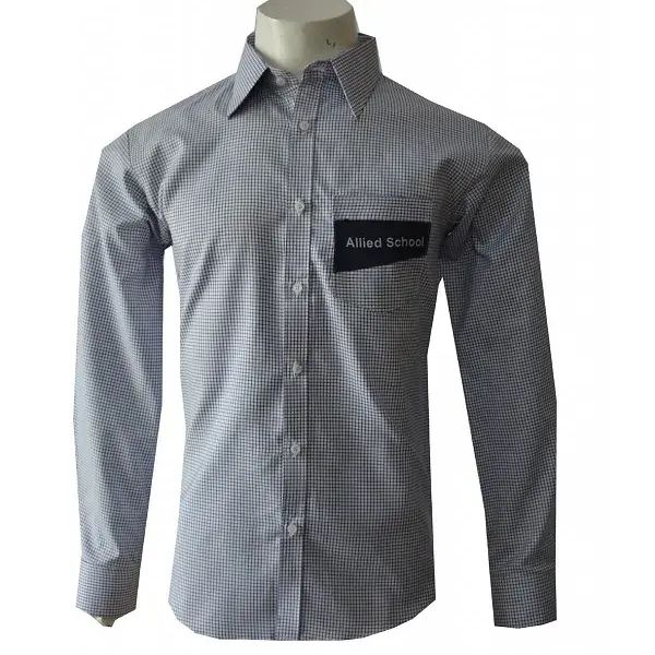 Light Blue School Uniform Boys' Shirt